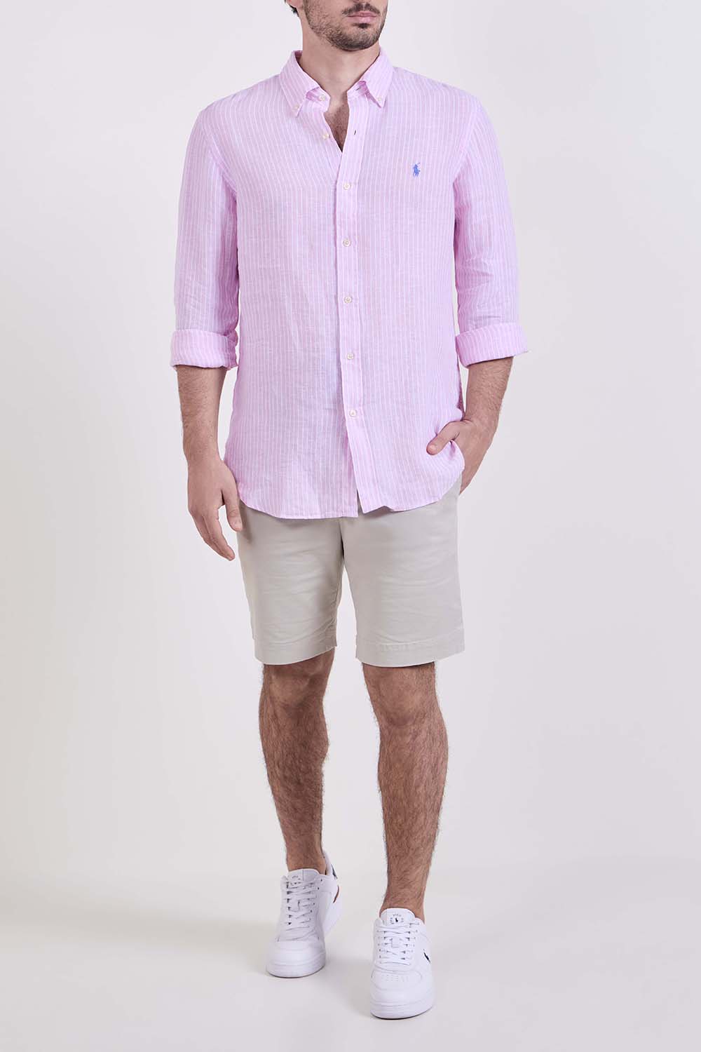 חולצת כפתורים מפשתן